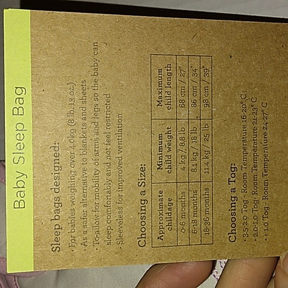 ☆NWT☆Sweet NB Girl ~EMMA'S GARDEN" Unicorn Print Winter Sleep Sack/Blanket Sleep - Picture 6 of 14